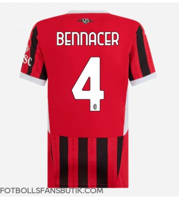 AC Milan Ismael Bennacer #4 Replika Hemmatröja Damer 2024-25 Kortärmad